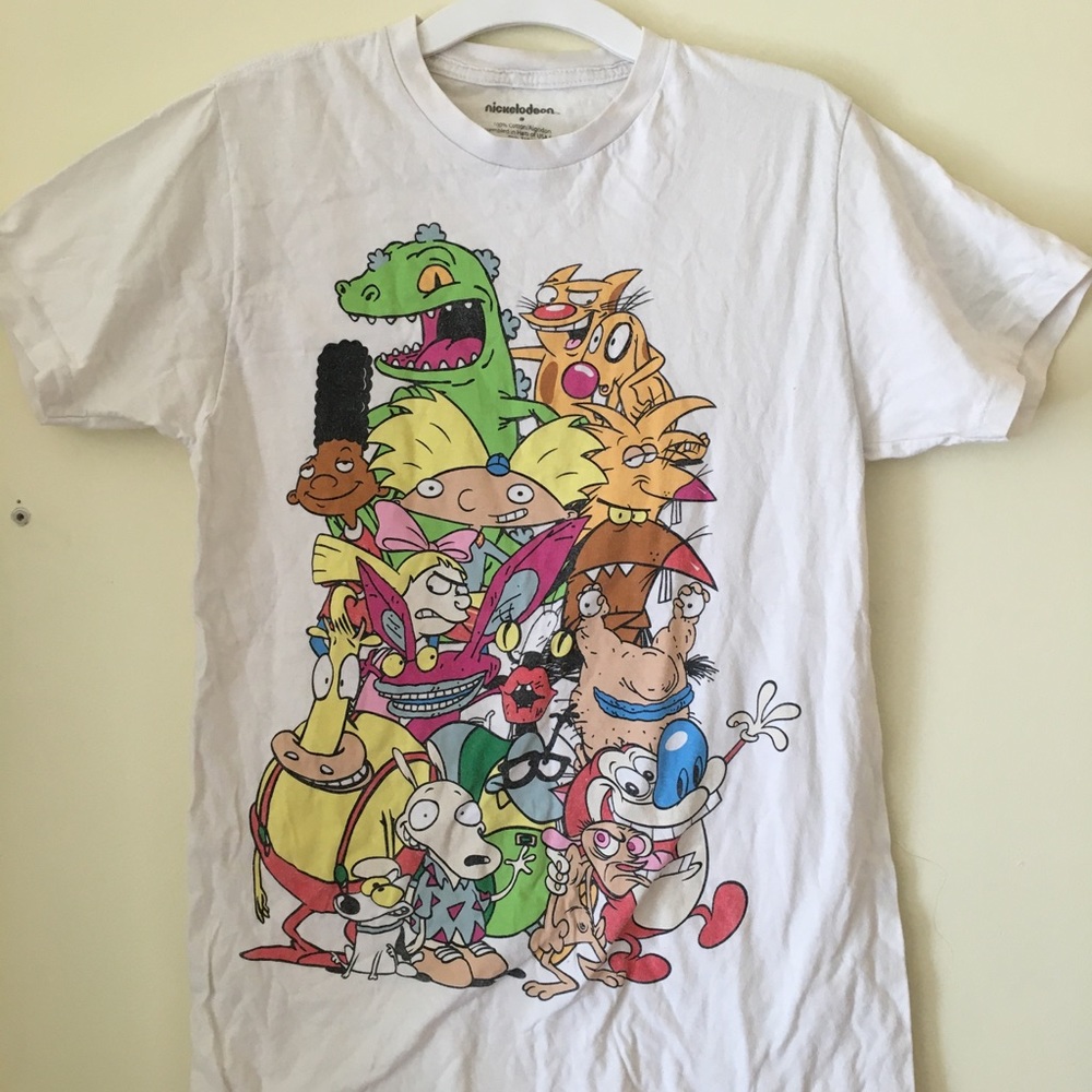 Vintage style 90’s Nickelodeon character t-shirt
